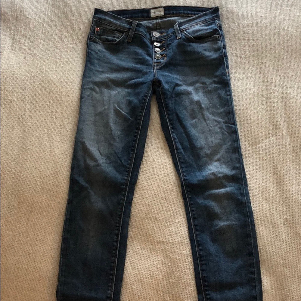 HUDSON skinny high rise jeans!